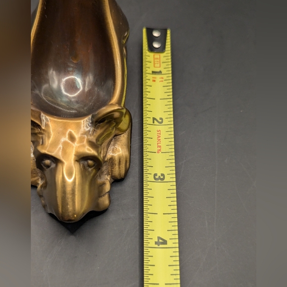 Vintage Ronson Brass Scottie Estate Pipe Rest/Holder - Picture 10 of 11